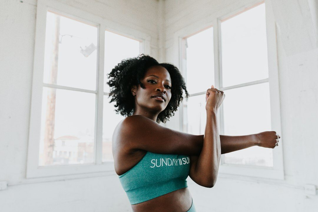 person starting fitness journey