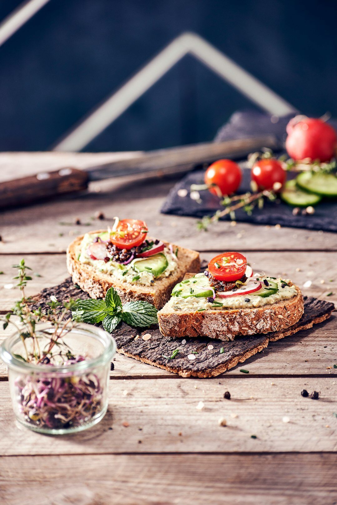 healthy meal preparation