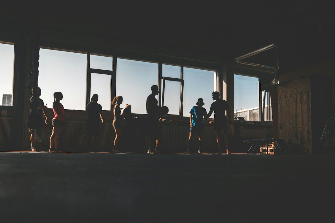 group fitness class training